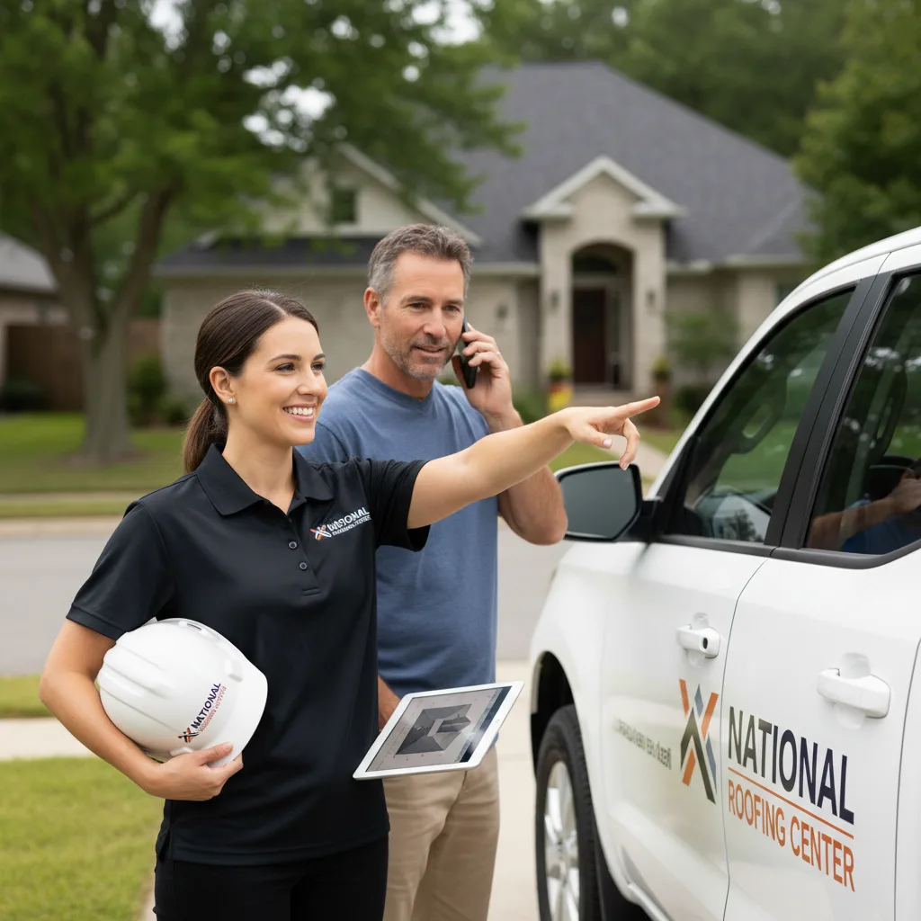 National Roofing Center customer support in Ennice